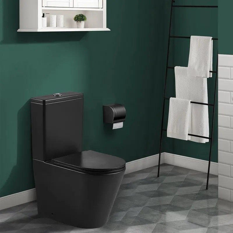 cheap black toilets