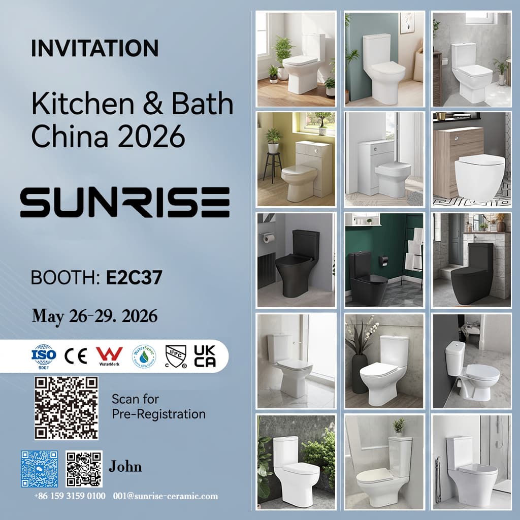 Smart Toilet Manufacturer  SUNRISE at Kitchen & Bath China 2026 (2)(1)